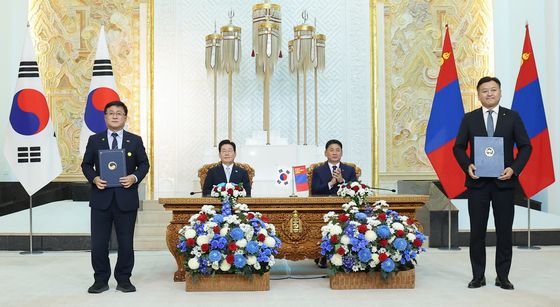 한-몽골, 에너지 전환 협력 MOU