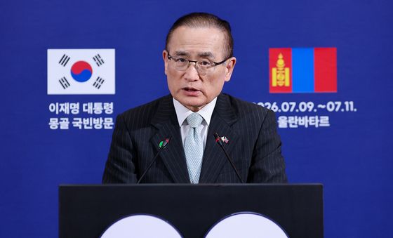 위성락 안보실장, 한-몽골 정상회담 관련 브리핑