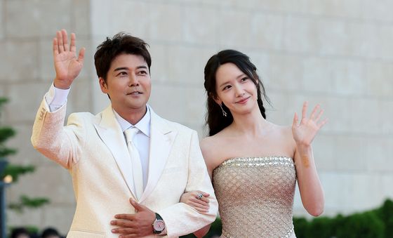 전현무·임윤아, 청룡시리즈어워즈 참석