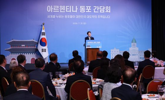 이재명 대통령, 아르헨티나 동포 간담회