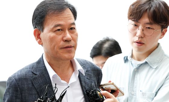 종합특검 피의자 출석하는 윤한홍 국민의힘 의원