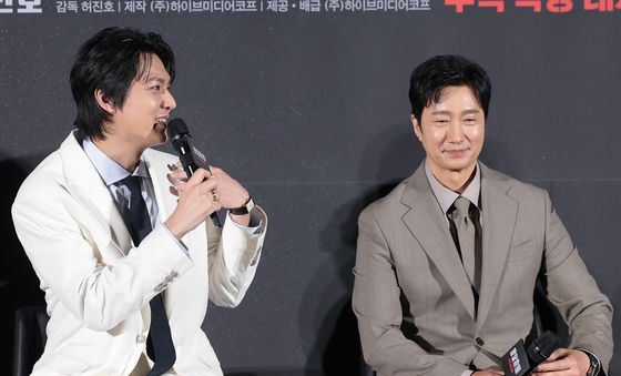 박해일과의 호흡 이야기 하는 이민호