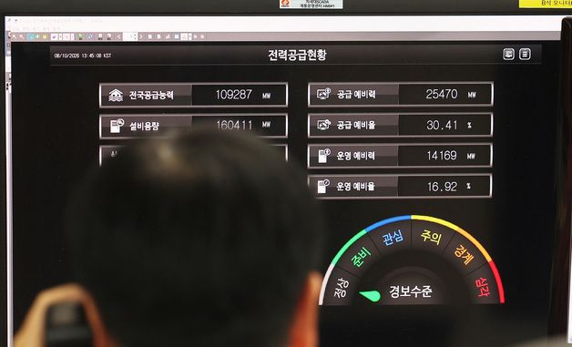 계속된 폭염에 여름철 전력 수요 증가
