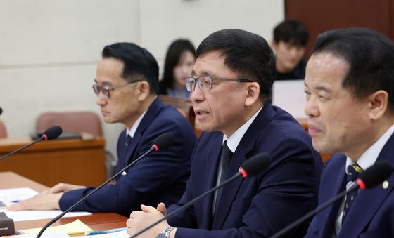 발언하는 강동원 선관위 사무총장 직무대리