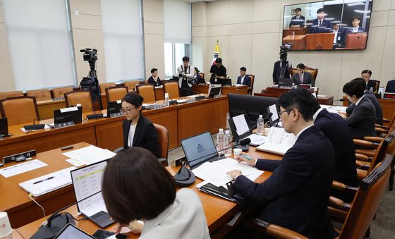 국민의힘만 참석한 선관위 3차 청문회