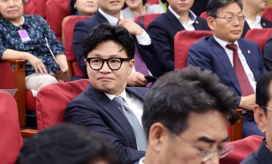국민의힘 부산시당 주최 토론회 자리한 한동훈