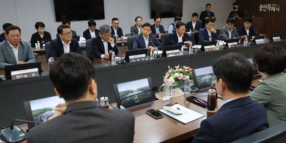 '더불어민주당 3대 메가프로젝트 지원 특별위원회 현장 간담회'