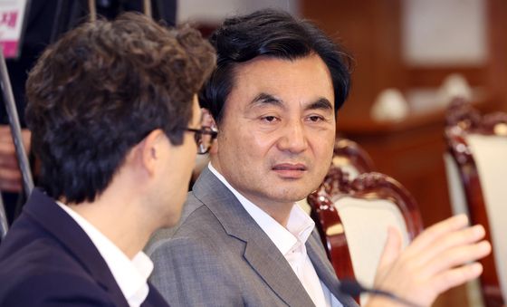 대한민국 2045전략수립위원회 대화하는 안규백·김원장