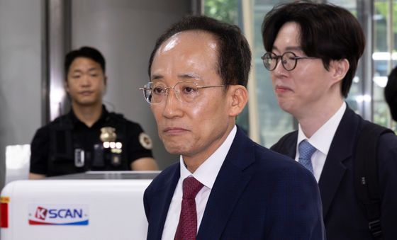 추경호 대구시장, '계엄 해제 표결 방해 혐의' 재판 출석