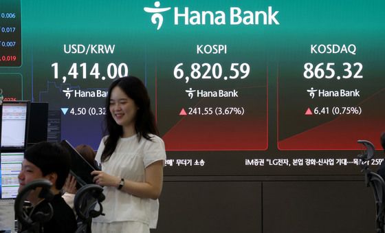 코스피 3%대 급등 출발