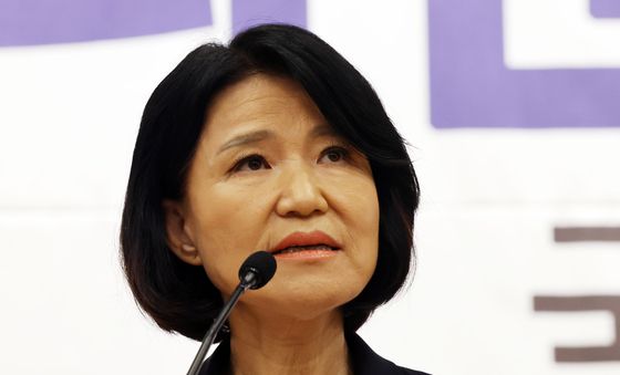 환영사 하는 이진숙 국민의힘 의원