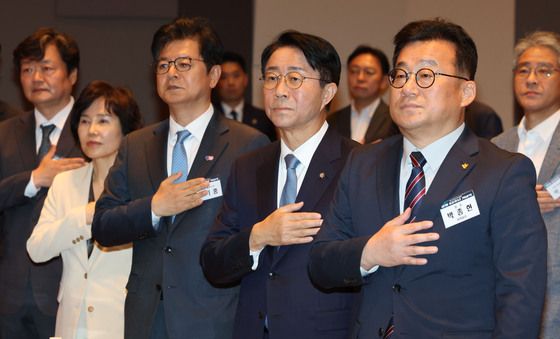 한국기자협회 창립 기념식 참석한 조정식 국회의장