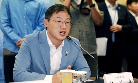 인사말하는 김상욱 울산시장