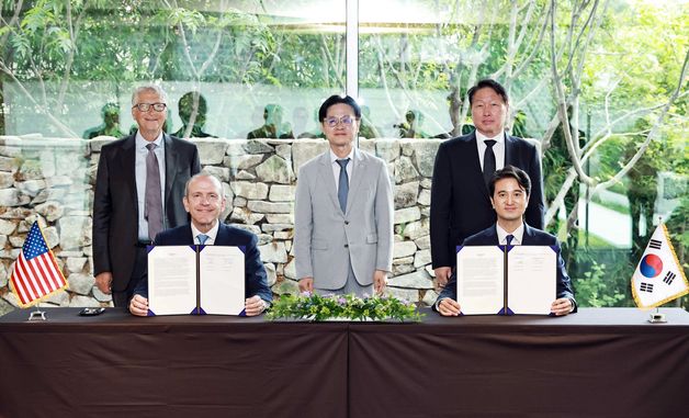 테라파워·SK이노베이션 간 SMR 공동사업 추진 조건 합의서 체결식