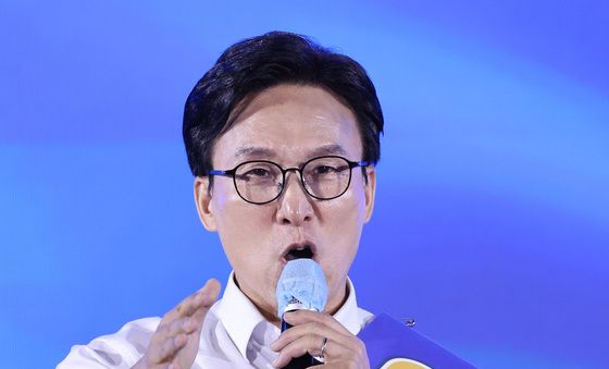 김민석 '지지 호소'