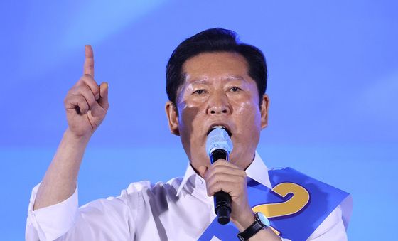 지지 호소하는 정청래