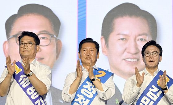 민주당 전당대회 '당대표 후보 인사'
