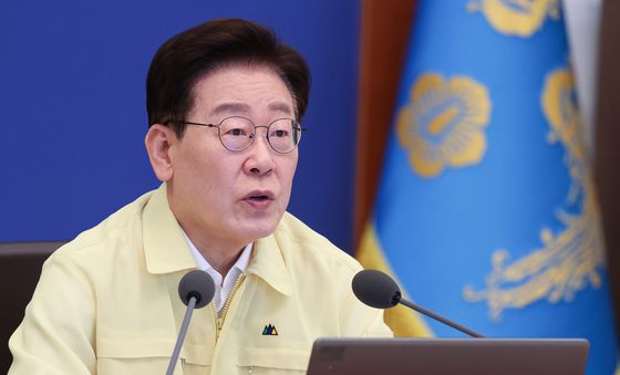 제1회 을지국무회의 발언하는 이재명 대통령