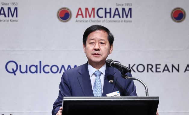 구윤철 부총리, 암참 간담회 인사말
