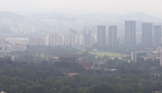 안개 속 용산공원