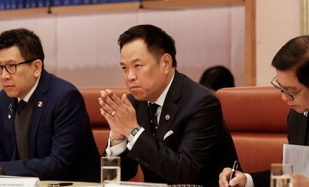 [포토] 캔버라서 만난 태국·호주 정상