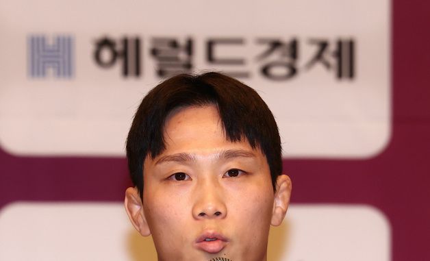 각오 밝히는 레슬링 국가대표 정한재