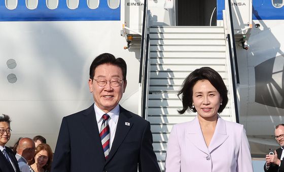 독일 도착한 이재명 대통령