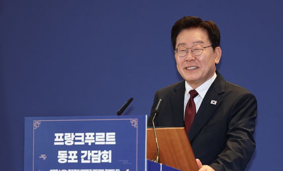 동포 간담회 발언하는 이재명 대통령
