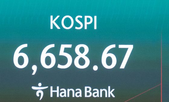 코스피, 6600선 회복