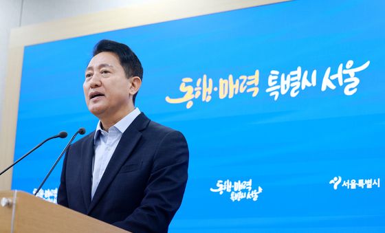 오세훈 "용산공원 논의 평행선"