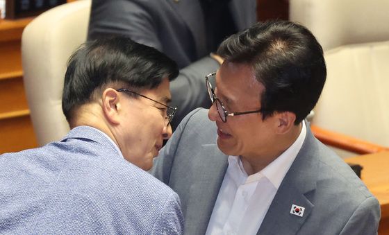 이해식과 대화하는 김민석