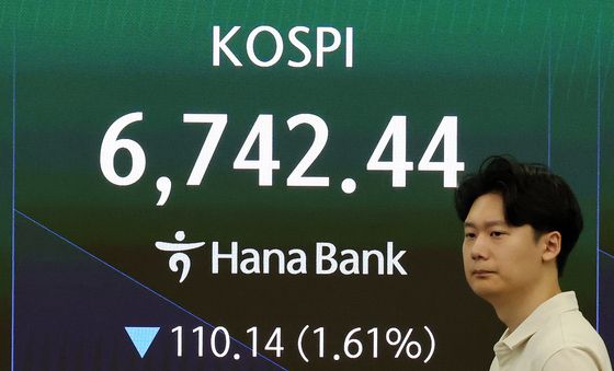 하락 출발하는 코스피