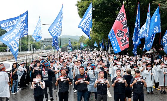 금속노조 '자동차업종 공동파업대회'