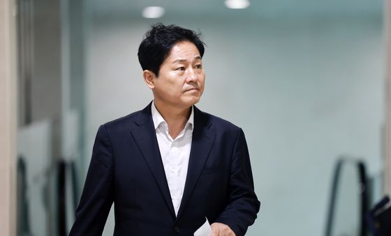 오세훈 시장과 오찬 마친 김영배 서울시당위원장
