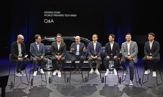 제네시스, GV90 '테크 브리프' 개최…개발·제조 기술 공개