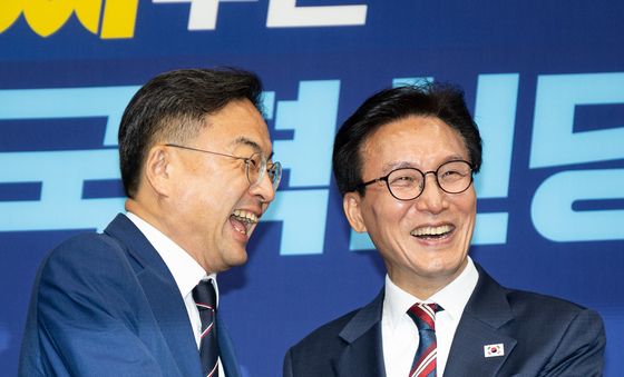 김민석·신장식 '화기애애'