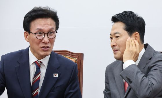 대화하는 여야 대표
