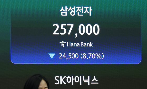 삼전 8%대 폭락