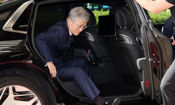 대법원 도착한 조희대 대법원장