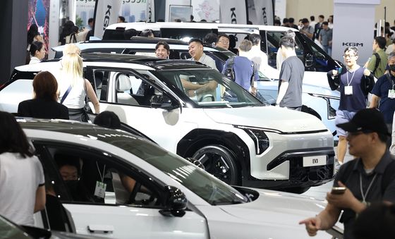 인파 몰린 EV 트렌드코리아 2026
