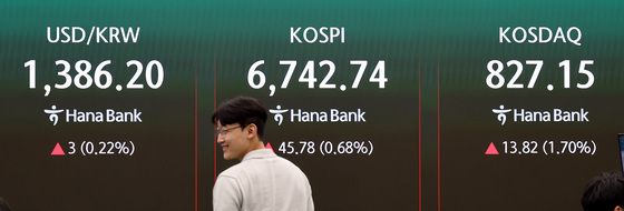 코스피 상승세로 마감