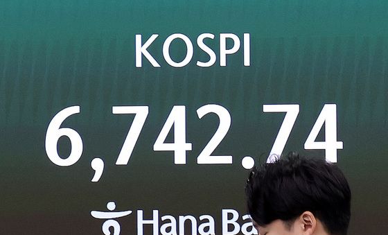 코스피 하루 만에 반등…6700선 회복