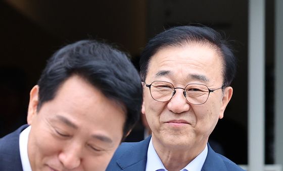 두번째 회동 마친 김윤덕·오세훈