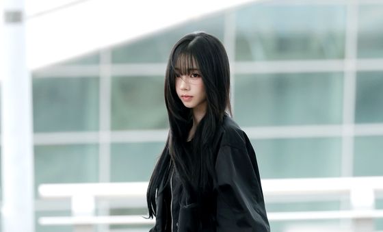 카리나, 공항에서 화보를