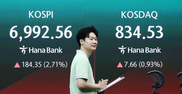 상승 출발한 코스피·코스닥