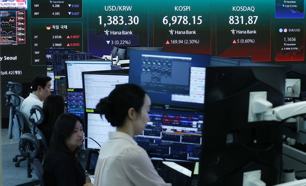 상승 출발한 코스피·코스닥
