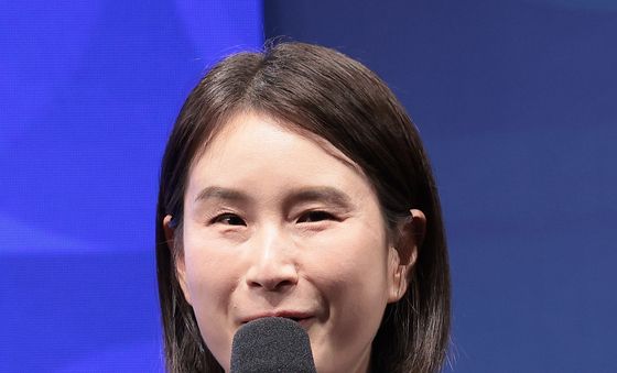 인사말 하는 기보배 해설위원
