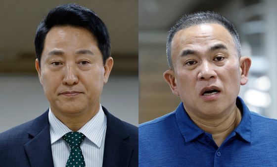 법정 향하는 오세훈·명태균
