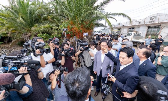 장동혁 대표, 제주 실종 허위종결 현장 찾아