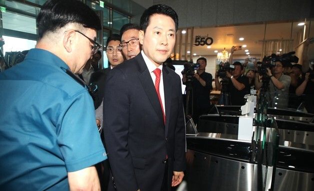 장동혁 대표, 고평기 제주청장 면담